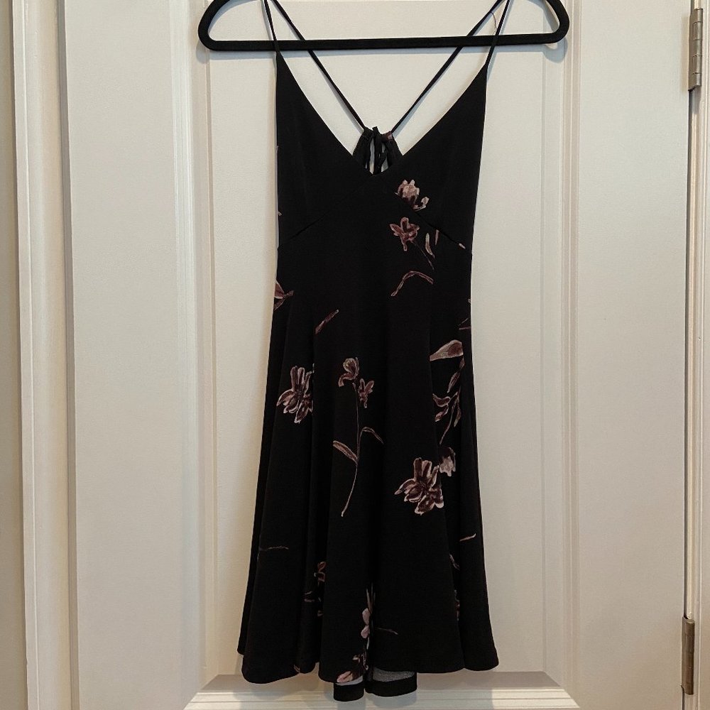 Black Floral Dress